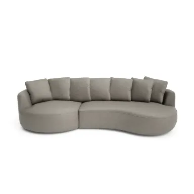 Četverosjed Lijevo Kutna sofa BELLEVILLE - Taupe