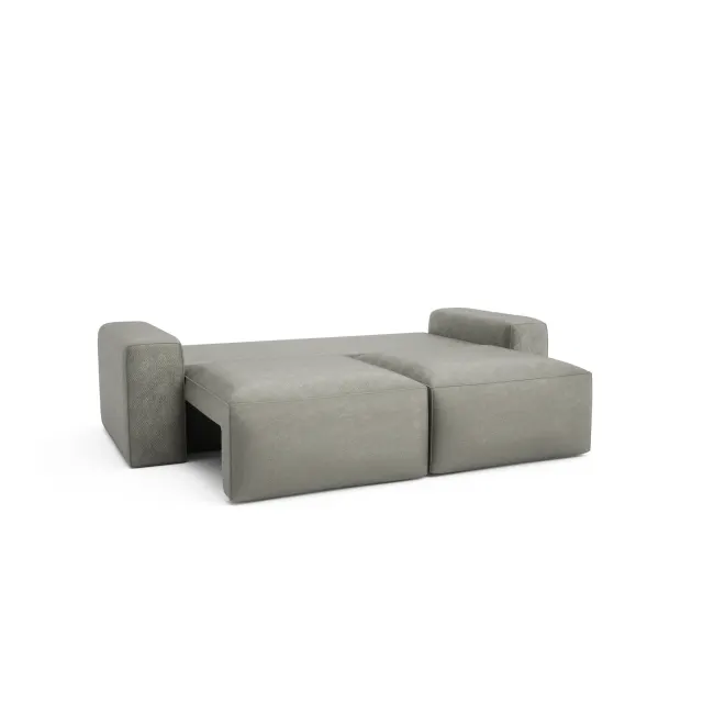 Trosjed sofa na razvlačenje JORDAAN - Pepeljasta