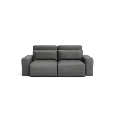 Trosjed sofa na razvlačenje JORDAAN - Siva