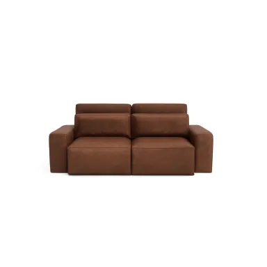 Trosjed sofa na razvlačenje JORDAAN - Cigla
