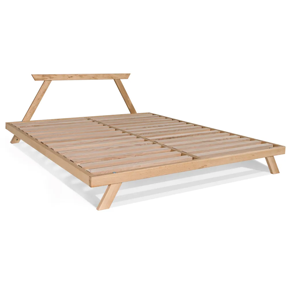 Bračni krevet Allegro 140×200 – laneno ulje — slika 10