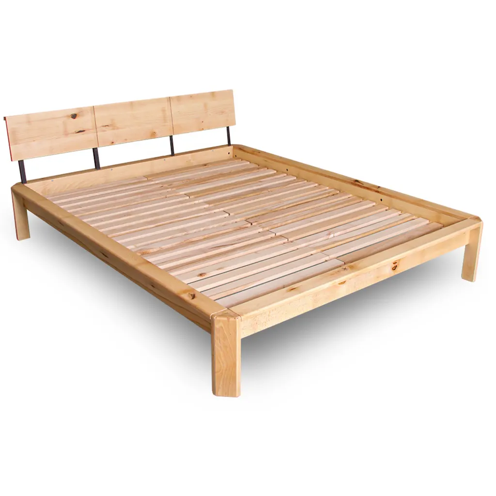Bračni krevet Loft 140×200 – laneno ulje — slika 7