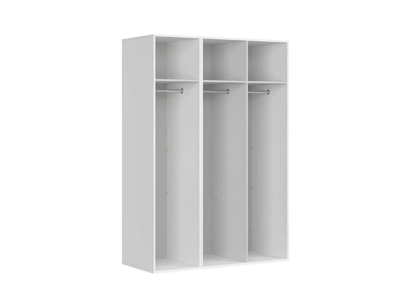 Modularni ormar Flex s vratima bijela — detalj