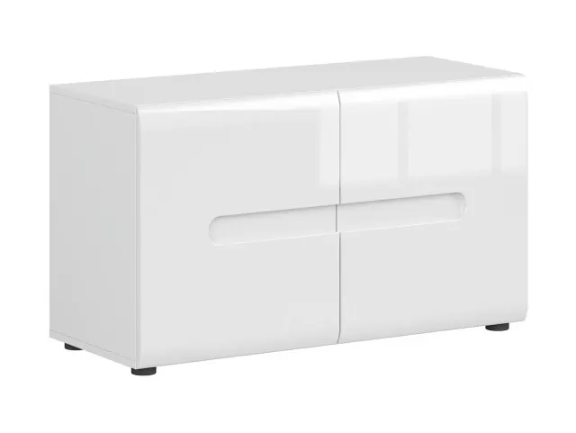 Ormarić trio — bijela, 90×37×52 cm