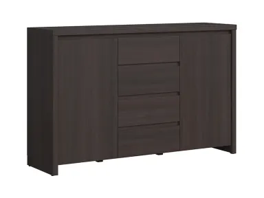 Komoda Kaspian s 2 vratima i 4 ladicama wenge