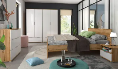 Komoda Zele s 3 ladicama hrast Wotan