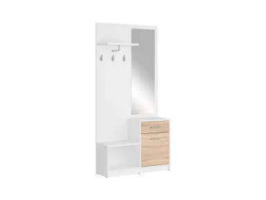 Komplet za predvorje Nepo Plus bijela