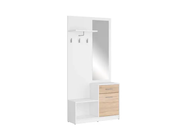 Komplet za predvorje Nepo Plus bijela