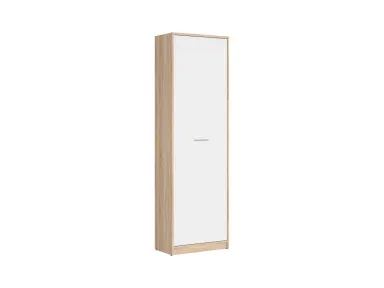 Regal Nepo Plus s vratima hrast sonoma/bijeli