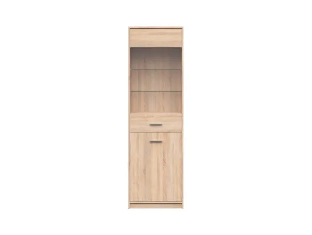 Vitrina Nepo Plus s 2 vratima bijela