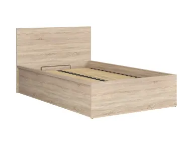 Krevet Tetrix s ležištem i pretincem bijeli sjaj