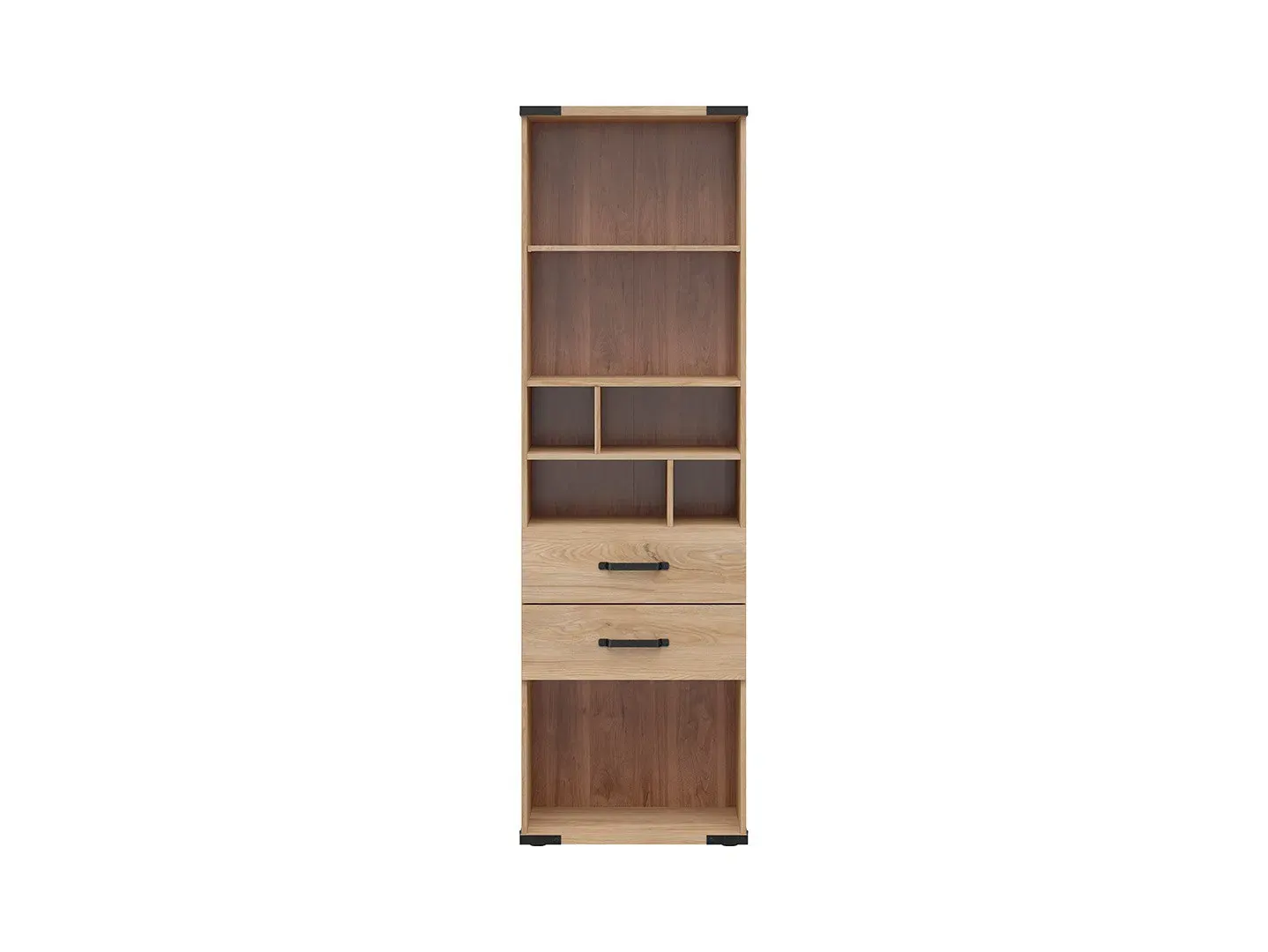 Regal Lara 60 m s 2 ladicama i 5 policama jesion belarus — gornji prikaz