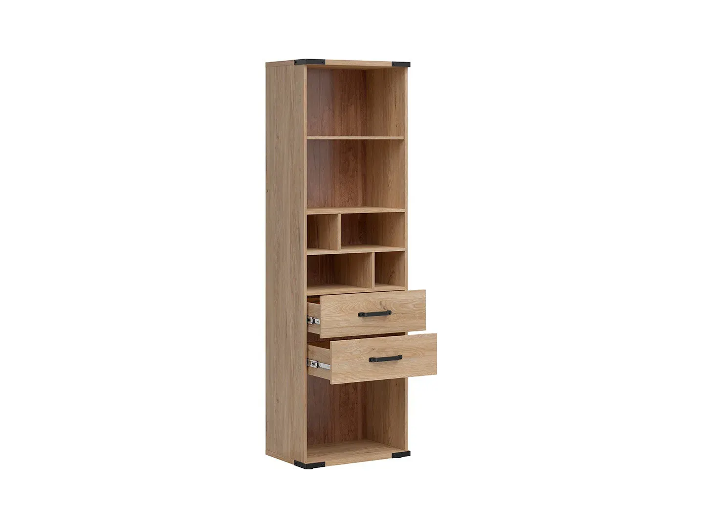 Regal Lara 60 m s 2 ladicama i 5 policama jesion belarus — lifestyle prikaz