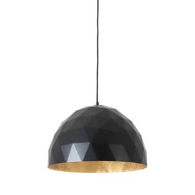Plafonska lampa LEONARD L - zlatna-crna