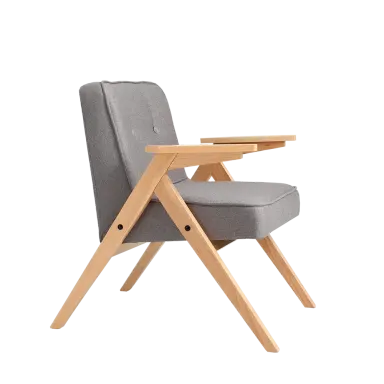 Naslonjač VINC Steel, prirodni