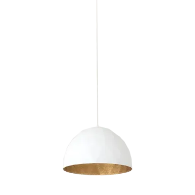 Plafonska lampa LEONARD M - zlatna-bijela