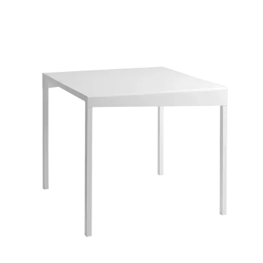 Blagovaonski stol OBROOS metal - bijela