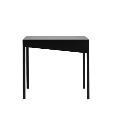 Klub stol OBROOS metal 50, crna