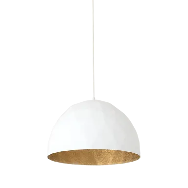 Plafonska lampa LEONARD L - zlatna-bijela