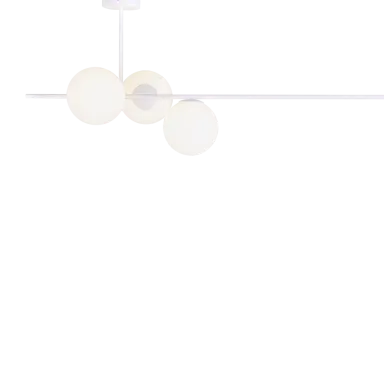 Viseća lampa BOBLER vodoravna - bijela