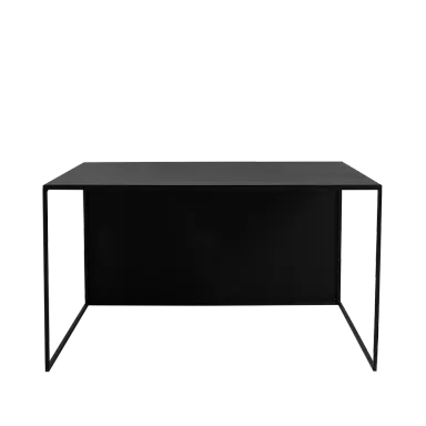 Klub stol 2WALL metal 80, crna