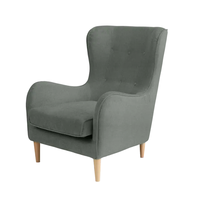 Naslonjač COZYBOY, steel — Fotelja 80×85×102 | V&B Casa