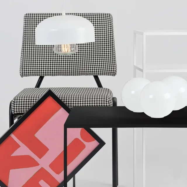 Klub stol TENSIO metal