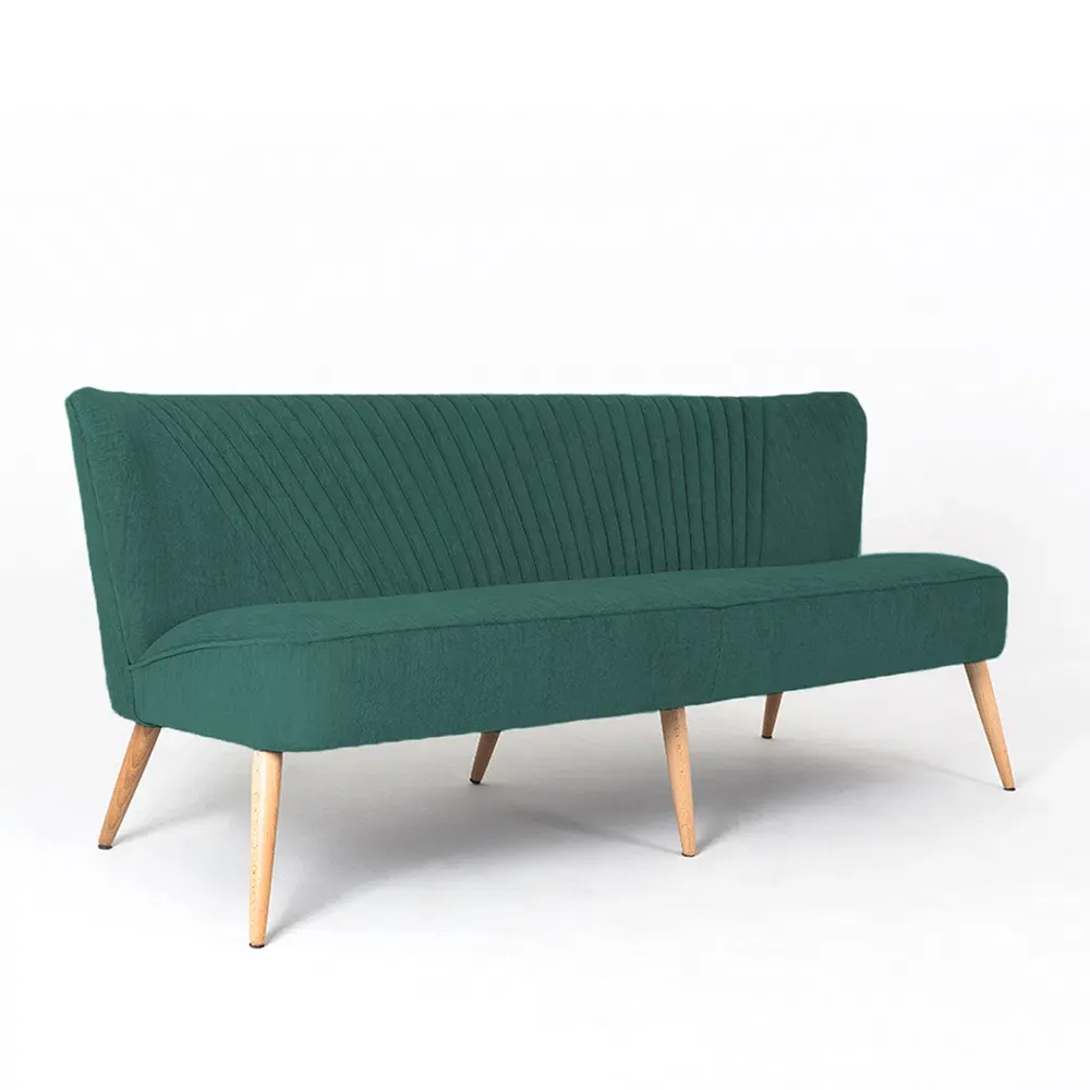 Sofa HARRY 3 os. – avocado, prirodni — bočni prikaz