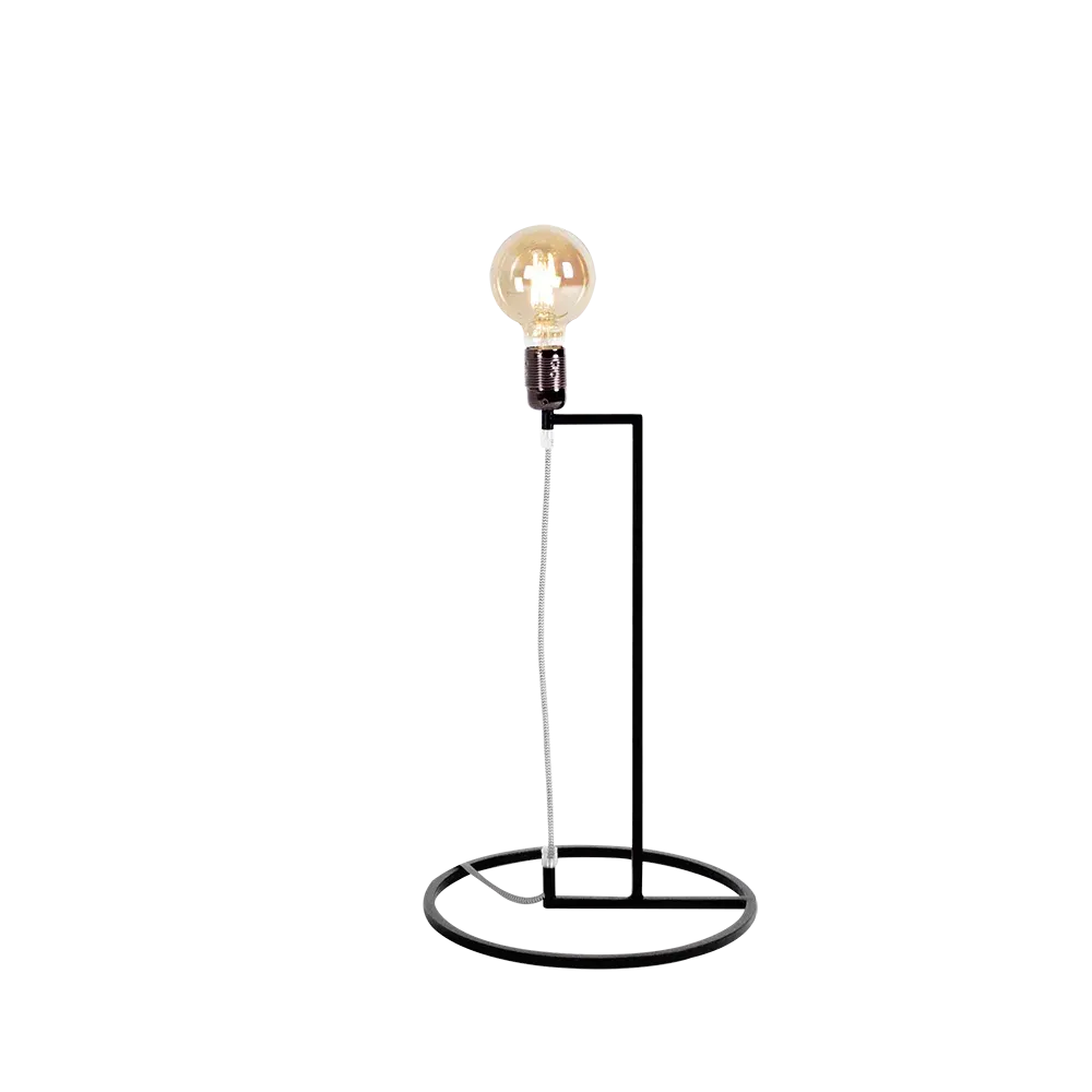 Stol lampa STRANG stol – crna