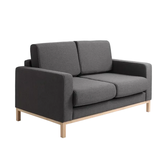 Dvosjed krevet, SCANDIC, Carbon, prirodni 151×82×92 | V&B Casa