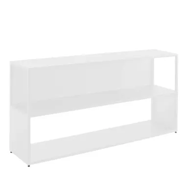 Stalak za knjige HYLLER SIDE metal, bijela