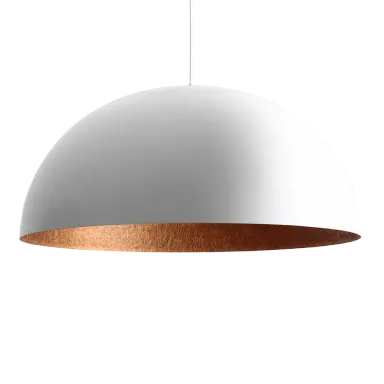 Plafonska lampa LORD 90 - bakreno-bijela