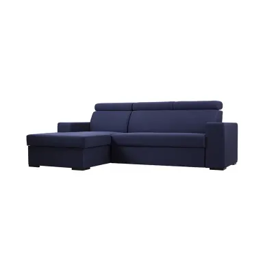 Kutna garnitura-krevet sofa ATLANTICA L, inky