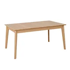 Blagovaonski stol WoodYou - prirodni hrast 160×90×75 | V&B Casa