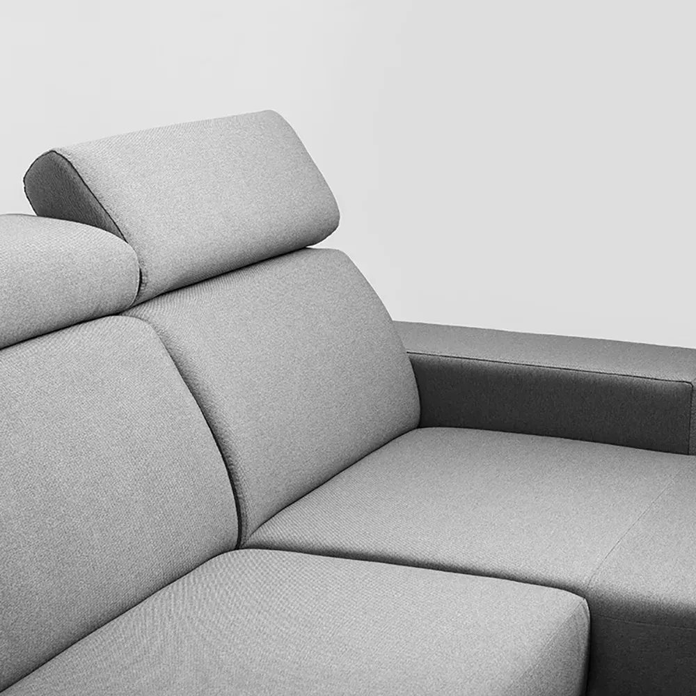 Kutna garnitura-krevet sofa ATLANTICA P, steel — slika 8