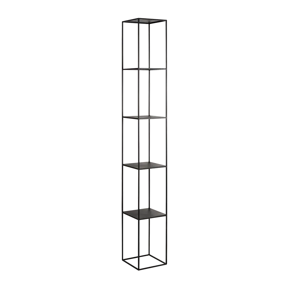 Stalak za knjige TENSIO PILLAR 5F – crna