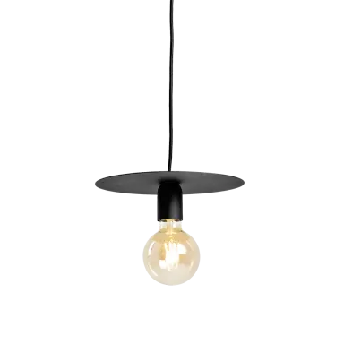 Viseća lampa SKIVAS M - crna