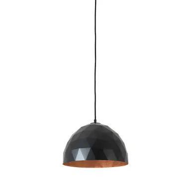 Plafonska lampa LEONARD M - bakreno-crna