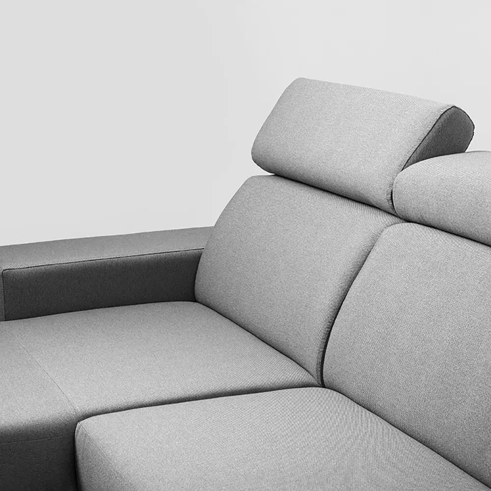 Kutna garnitura-krevet sofa ATLANTICA L, steel — slika 7