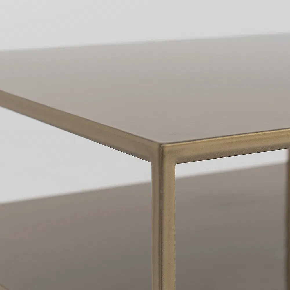 Klub stol TENSIO 2 FLOOR metal 50 – zlatna — detalj
