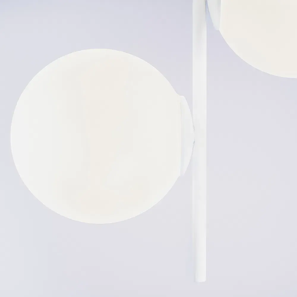 Viseća lampa BOBLER okomita – bijela — detalj