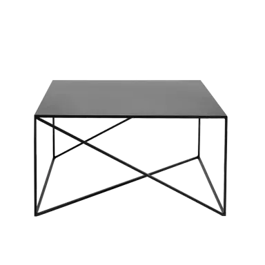 Klub stol MEMO metal, crna