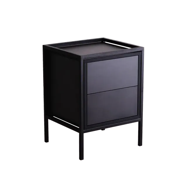 Regal SKAP crna 1R1 ladica x2