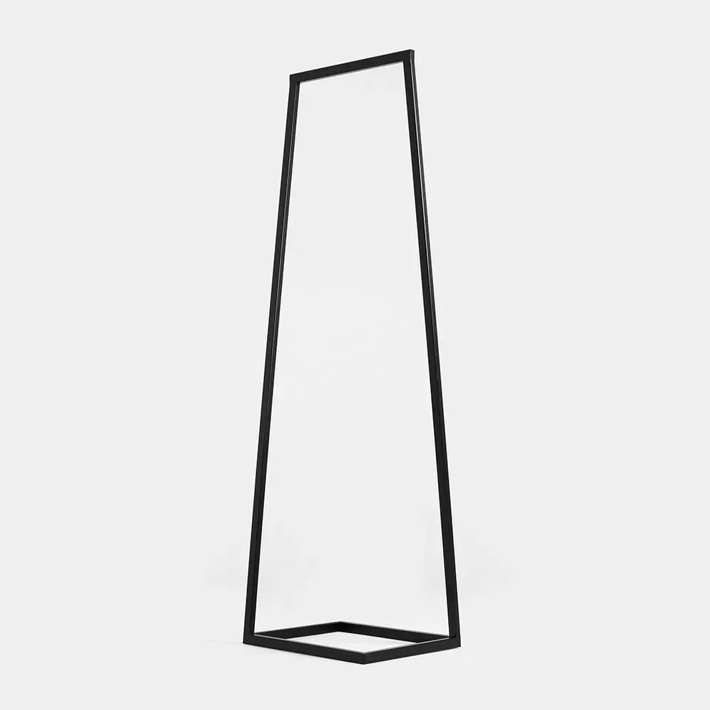 Vješalica HALL 50 metal crna — bočni prikaz