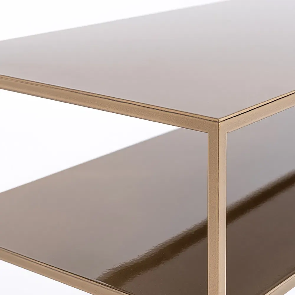 Konzolni stol TENSIO 2 FLOOR metal, zlatna — gornji prikaz