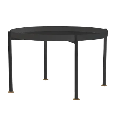 Klub stol HANNA metal 80-1F - crna
