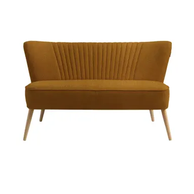 Sofa HARRY 2 os. - marakuja, prirodni