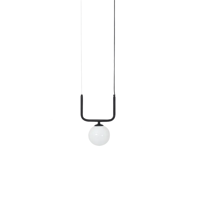 CATKIN crna — Plafonska lampa — praškasto lakirano 30×33×14