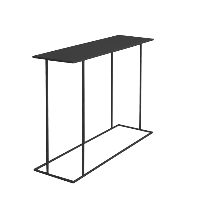 Konzolni stol WALT metal 100, crna 100×30×75 | V&B Casa