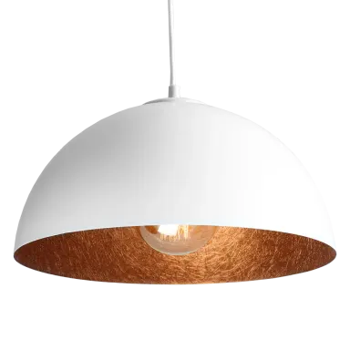 Plafonska lampa LORD 35 - bakreno-bijela